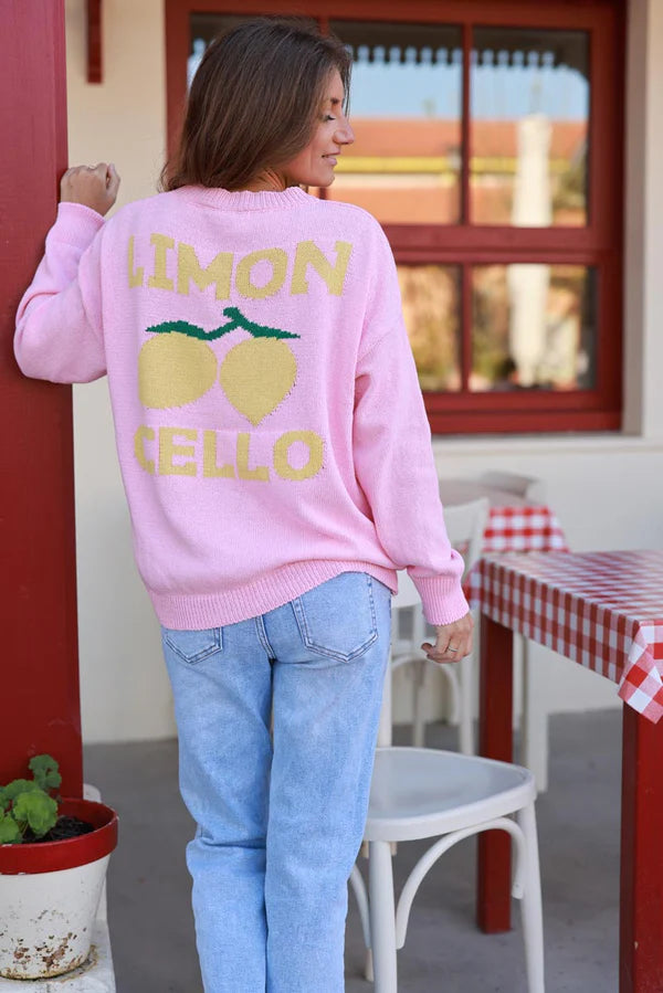 Pink Limoncello Knit Sweater