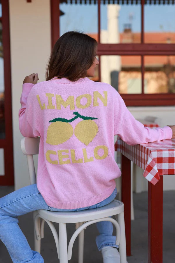 Pink Limoncello Knit Sweater