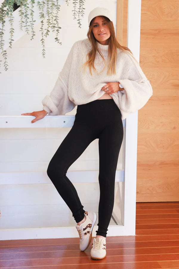 Black Butter Soft Stretch Leggings