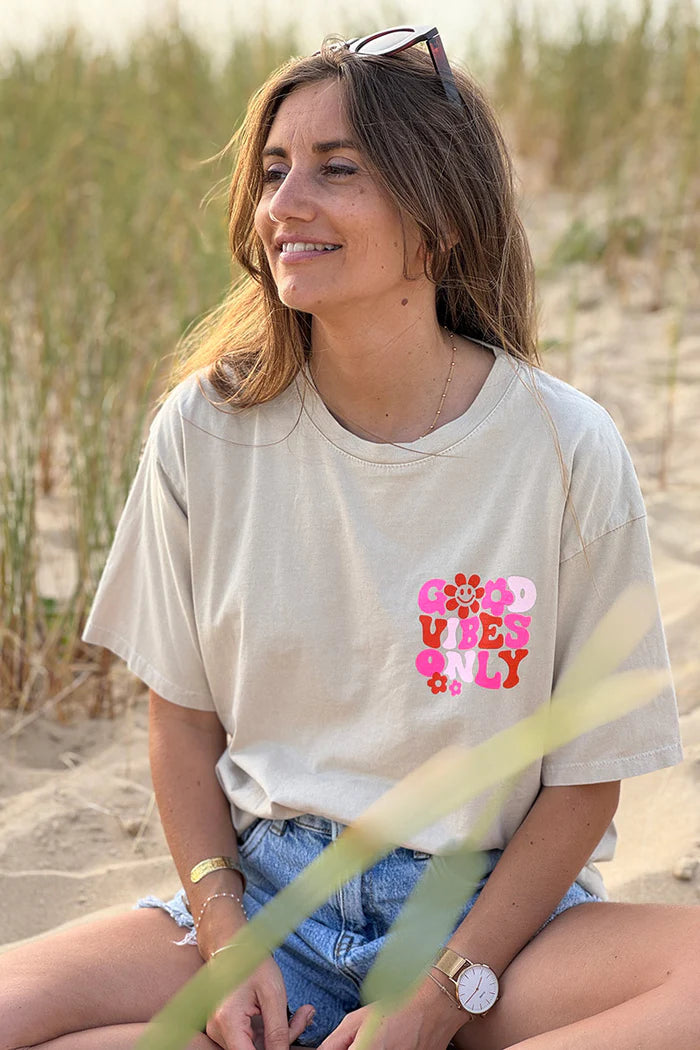 Cream “Good Vibes Only” Tee