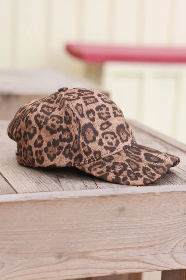 Leopard Print Baseball Cap