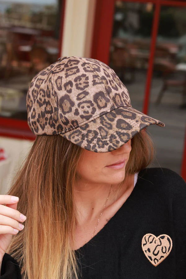 Leopard Print Baseball Cap